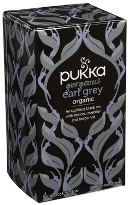 GORGEOUS EARL GREY ØKOL. URTE-TE 20STK GORGEOUS EARL GREY ØKOL. URTE-TE 20STK
