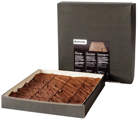 Brownie Vegan Cake (16 Biter) 1280 G