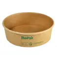 SKÅL RONDA BRED PAPP/PLA BRUN 500ML