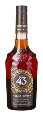 LICOR 43 BARISTO 31% 70CL LICOR 43 BARISTO 31% 70CL