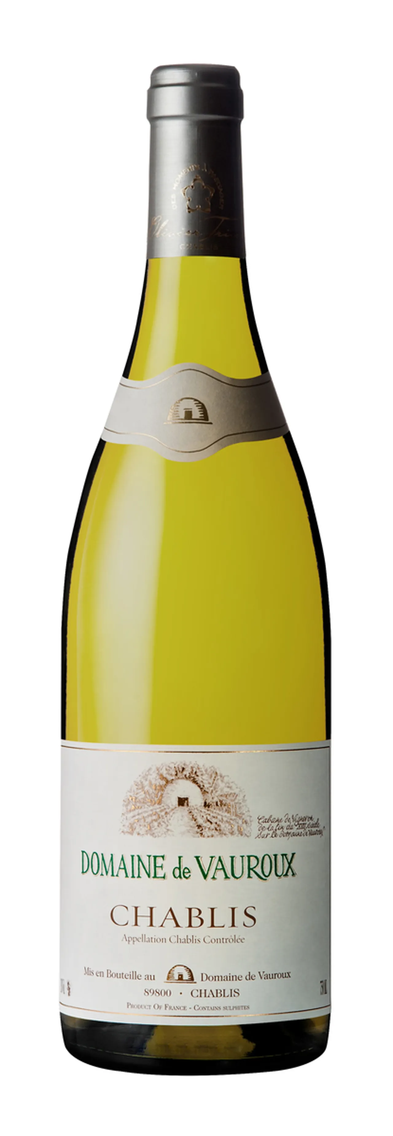 DOMAINE DE VAUROUX CHABLIS 12,5% 75CL