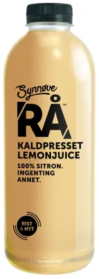 Synnøve Rå Lemonjuice Hpp 1l