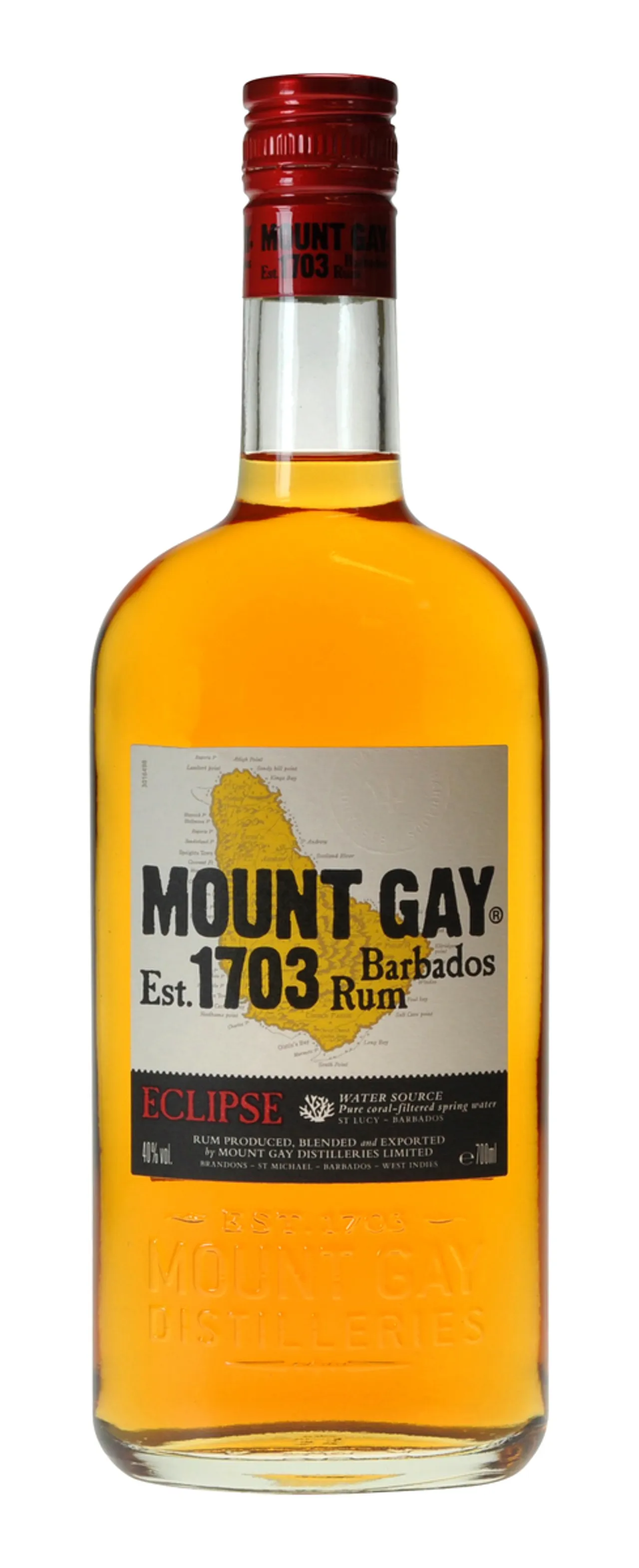 MOUNT GAY RHUM 40% 70CL