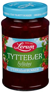 Tyttebær Original Utan Tilsett Sukker 430g