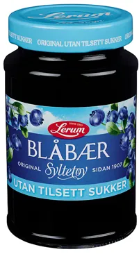Blåbær Original Utan Tilsett Sukker 435g
