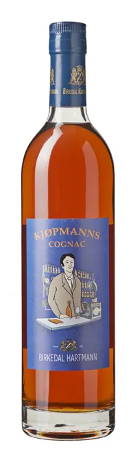 BIRKEDAL HARTMANN KJØPMANNS COGNAC 40% 75CL