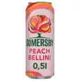 SOMERSBY PEACH BELLINI CIDER 0.50L