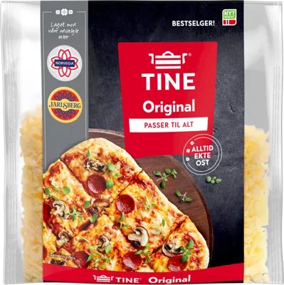 ORIGINAL EKTE REVET OST 300G TINE ORIGINAL EKTE REVET OST 300G TINE