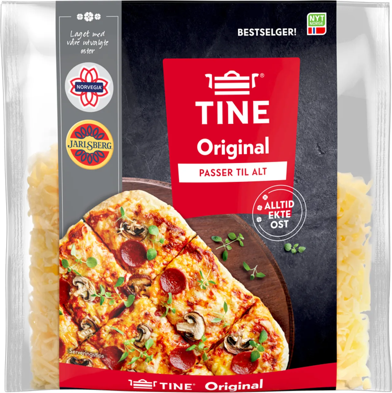 ORIGINAL EKTE REVET OST 300G TINE