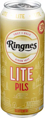 Ringnes Lite 6pk Wrap 4,3% 50cl