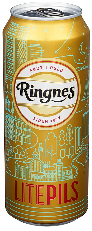 RINGNES LITE 6PK WRAP 4,3% 50CL RINGNES LITE 6PK WRAP 4,3% 50CL
