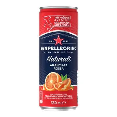 SAN PELLEGRINO ARANCIATA ROSSA SLIM BX  24X33CL SAN PELLEGRINO ARANCIATA ROSSA SLIM BX  24X33CL
