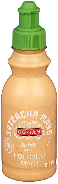 GO-TAN SRIRACHA MAYO 215ML