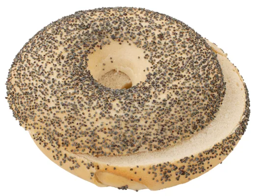 Bagel Valmuefrø Delt Tin Server 120gx30stk