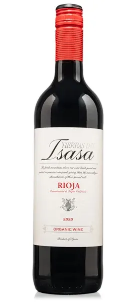 TIERRAS DEL ISASA ORGANIC RIOJA 13,5% 75CL TIERRAS DEL ISASA ORGANIC RIOJA 13,5% 75CL