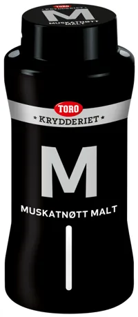 Muskatnøtt Malt 360g Toro Krydder