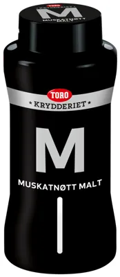 Muskatnøtt Malt 360g Toro Krydder