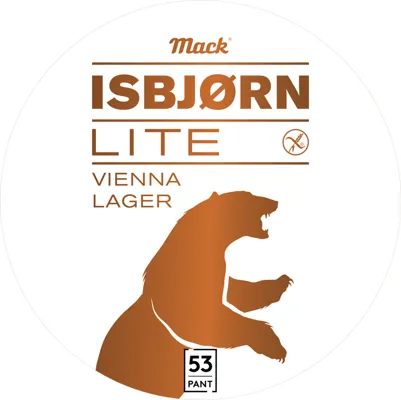 ISBJØRN LITE VIENNA GLUTENFRI KEYKEG   4,5%  30L ISBJØRN LITE VIENNA GLUTENFRI KEYKEG   4,5%  30L