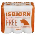 ISBJØRN LITE FREE BLODAPPELSIN 0,0% 0.33L BX MACK