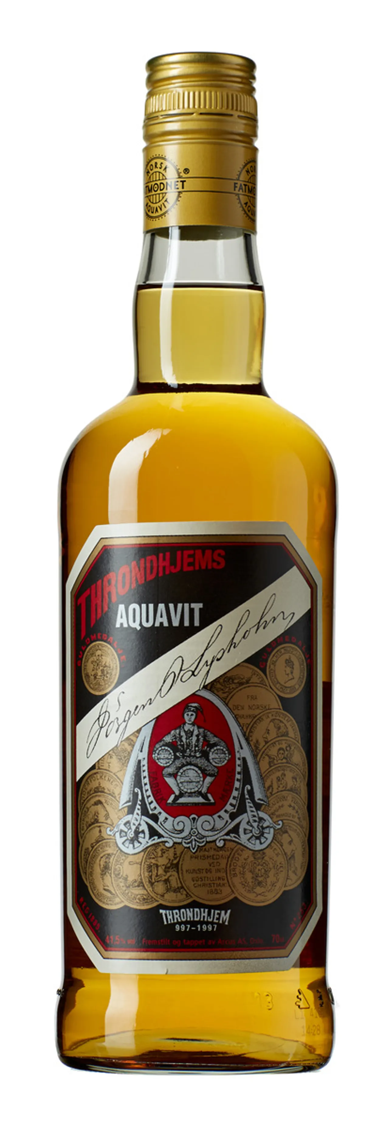 LYSHOLM THRONDHJEMSAQUAVIT 41,5% 70CL