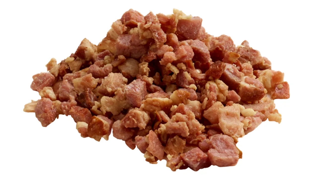 BACON, STEKT/TERNET, FROSSET 1KG SLÅTTO