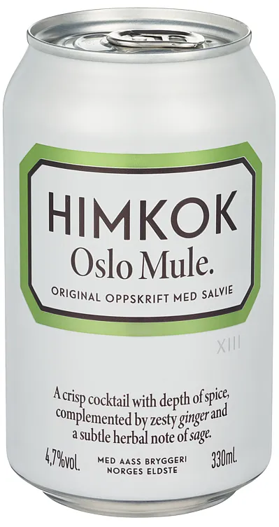HIMKOK OSLO MULE 4,7 % 0.33L BX HIMKOK OSLO MULE 4,7 % 0.33L BX