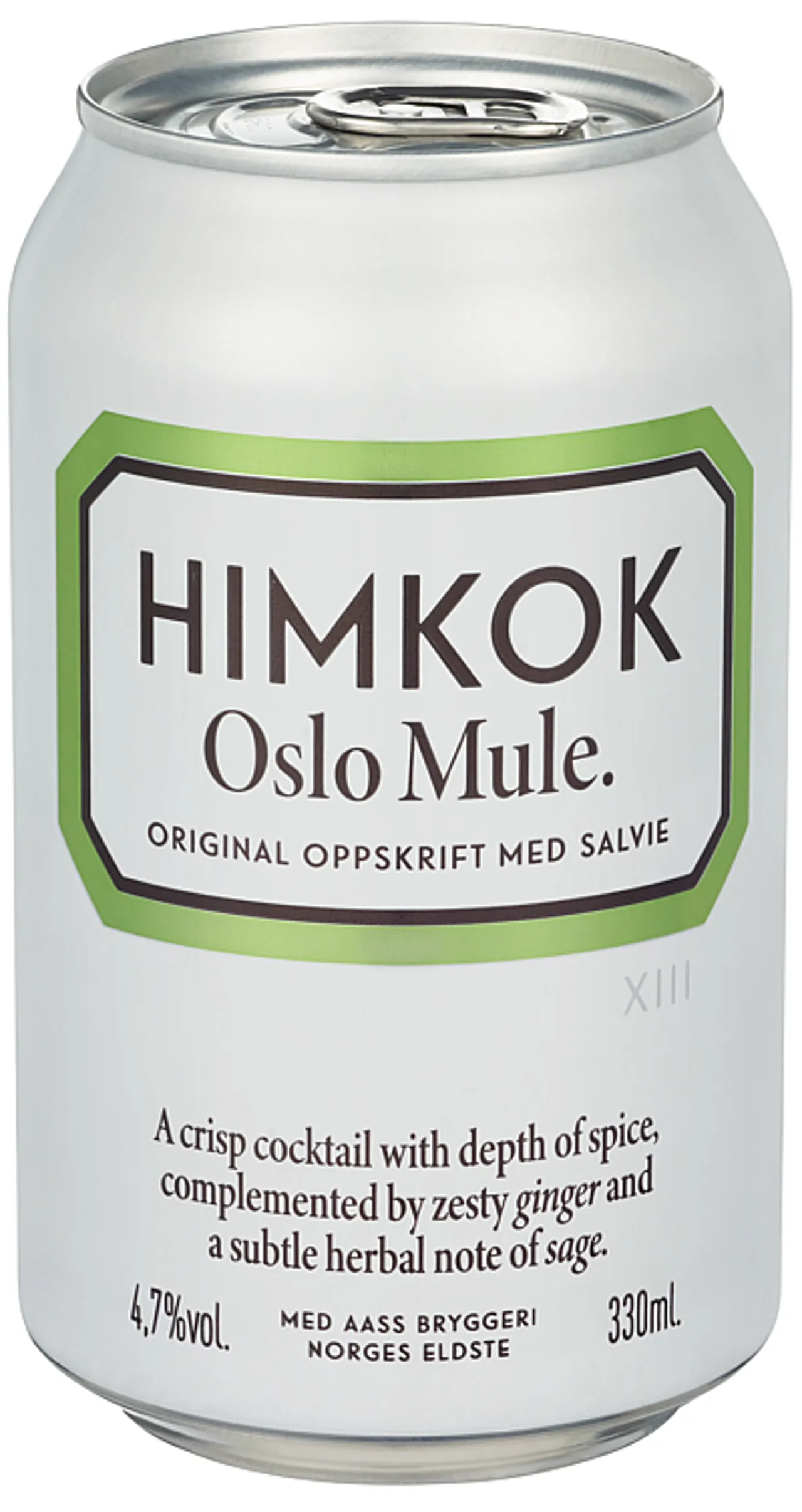HIMKOK OSLO MULE 4,7 % 0.33L BX