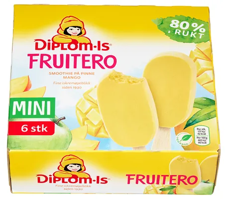 DIPLOM-IS FRUITERO 80% MANGO MP 6STK DIPLOM-IS FRUITERO 80% MANGO MP 6STK