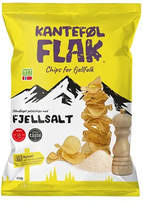 KANTEFØLFLAK FJELLSALT 150G KANTEFØLFLAK FJELLSALT 150G