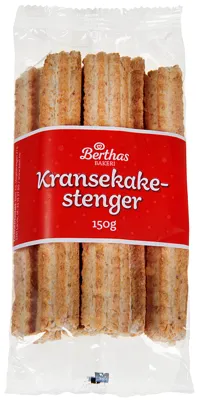 Kransekakestenger 150g Berthas