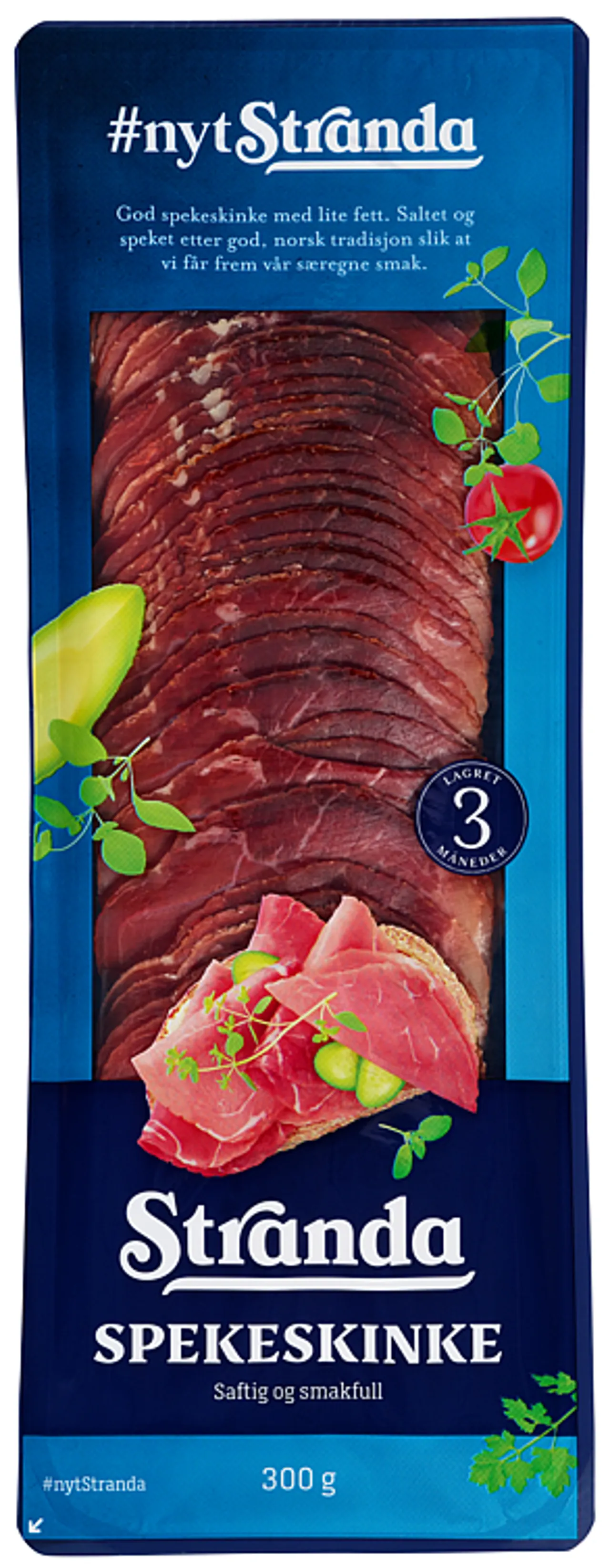 SPEKESKINKE STRANDA 300G