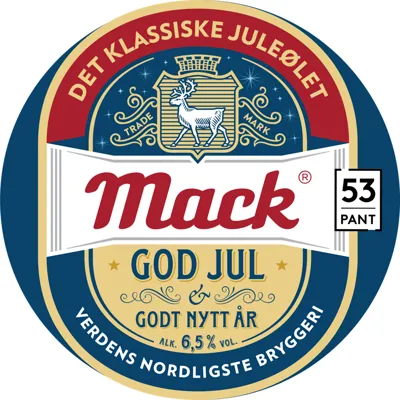 MACK JULEØL 6,5% 30L KEYKEG PANT MACK JULEØL 6,5% 30L KEYKEG PANT