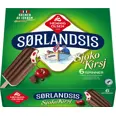 SJOKOKIRSJ 6PK FLØTEIS MED VANILJESMAK, SJOKOLADEOVERTREKK O
