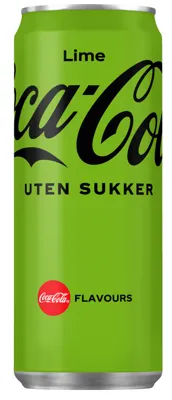 Coca-Cola Zero Sugar Lime 330ml Sleek