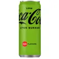 COCA-COLA NO SUGAR LIME SLEEK 20X330ML