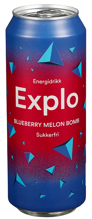 EXPLO BLUEBERRY MELON BOMB SUKKERFI 0.5L BX EXPLO BLUEBERRY MELON BOMB SUKKERFI 0.5L BX
