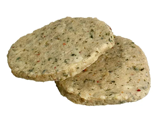 KYLLINGBURGER M/ESTRAGON OG CHILI 120G STEKT, FROSSEN 40 STK KYLLINGBURGER M/ESTRAGON OG CHILI 120G STEKT, FROSSEN 40 STK