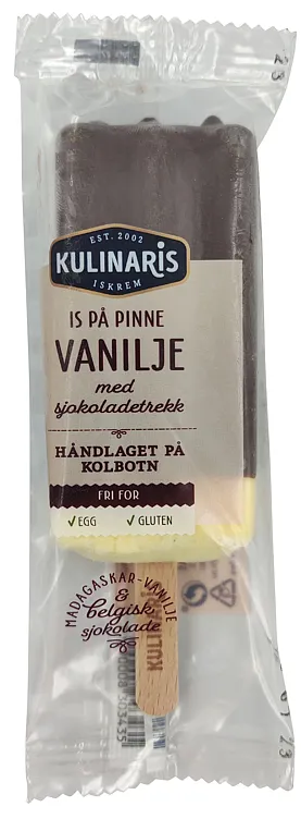 VANILJE M/SJOKOLADETREKK PINNEIS 75 ML KULINARIS VANILJE M/SJOKOLADETREKK PINNEIS 75 ML KULINARIS