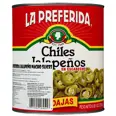 LA PREFERIDA JALAPENOS I SKIVER(HOT) 2,75 KG