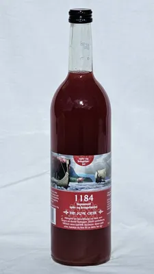Eple Og Bringebærjus 1184 Sognamost 75cl