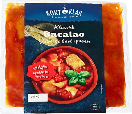 Bacalao 500g Kokt Og Klar