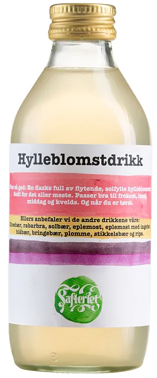 SAFTERIET HYLLEBLOMSTDRIKK 0.25 L SAFTERIET HYLLEBLOMSTDRIKK 0.25 L