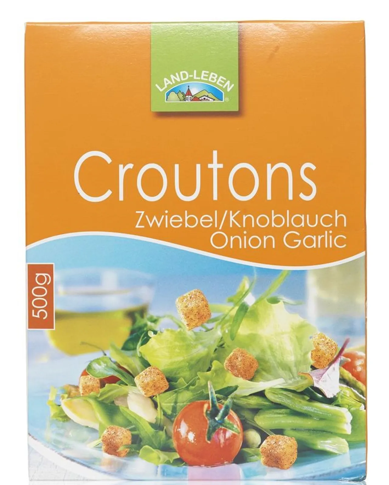 KRUTONGER MED HVITLØK LAND-LEBEN 500G