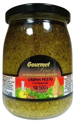 Grønn Pesto Genovese 500g Gourmet Line