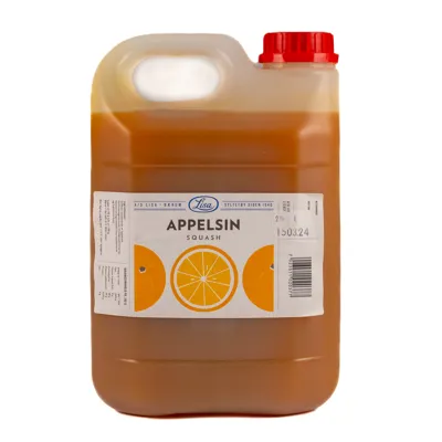 APPELSINSQUASH SAFT LISA 2,5 L APPELSINSQUASH SAFT LISA 2,5 L