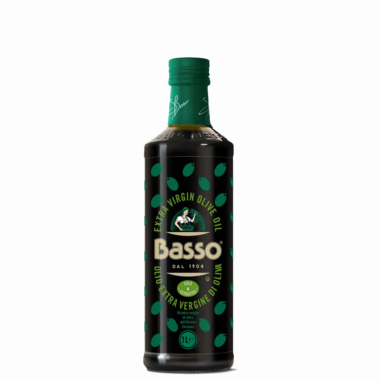 OLIVENOLJE EXTRA VIRGIN BASSO 1L
