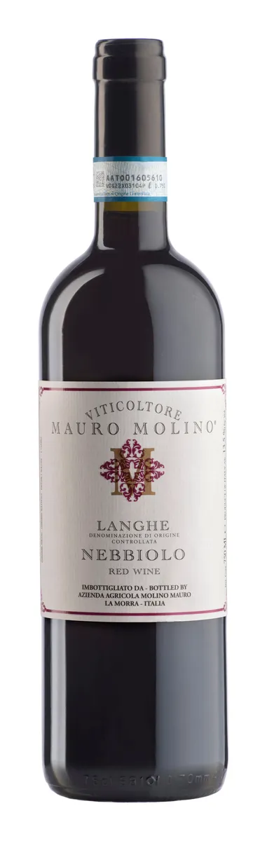 MAURO MOLINO LANGHE NEBBIOLO DOC 13,5% 75CL MAURO MOLINO LANGHE NEBBIOLO DOC 13,5% 75CL