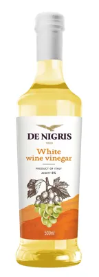 Hvitvinseddik 500ml De Nigris