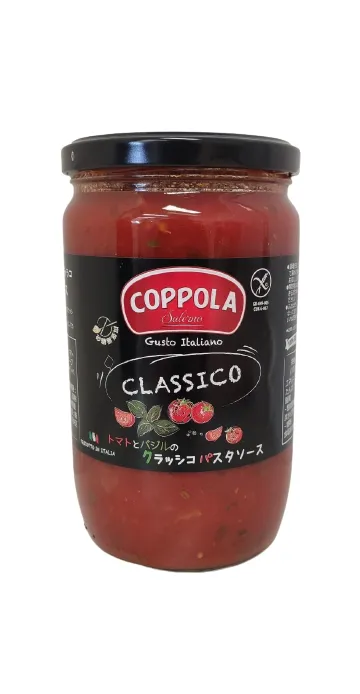 PASTASAUS CLASSICO COPPOLA BRETT 6X680G PASTASAUS CLASSICO COPPOLA BRETT 6X680G