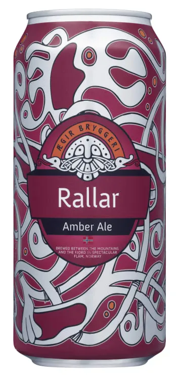 ÆGIR RALLAR AMBER ALE 4,7% 24X44CL ÆGIR RALLAR AMBER ALE 4,7% 24X44CL